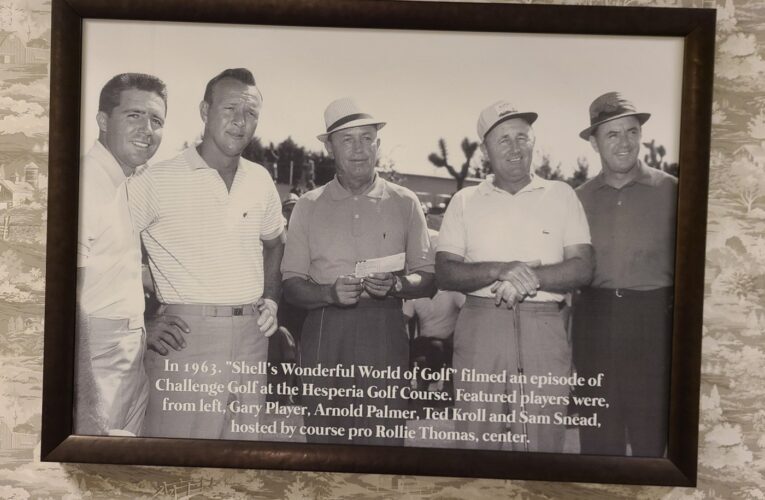 PGA Tour once made Hesperia Golf Course a key stop