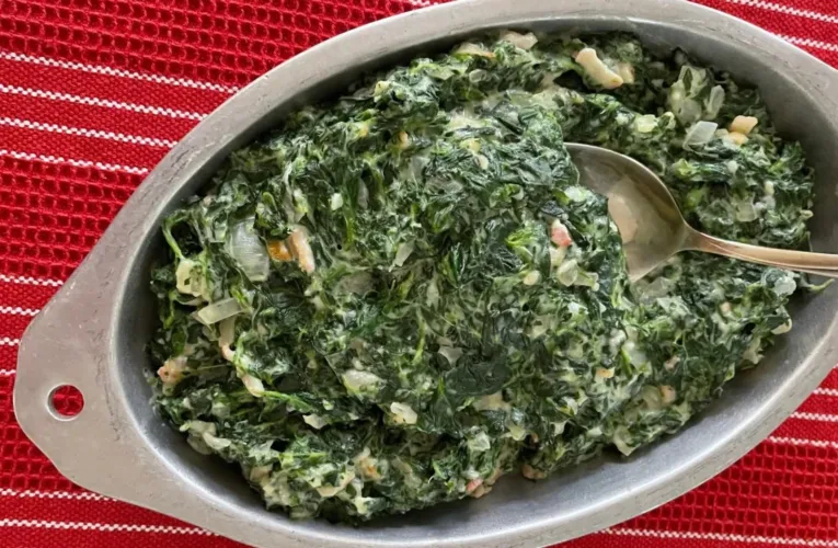 Recipe: Creamed spinach is the perfect side dish to prime rib for Christmas dinner