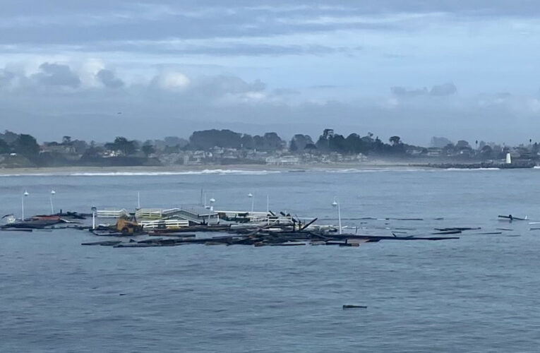 Santa Cruz Wharf partially collapses; 3 rescued from water