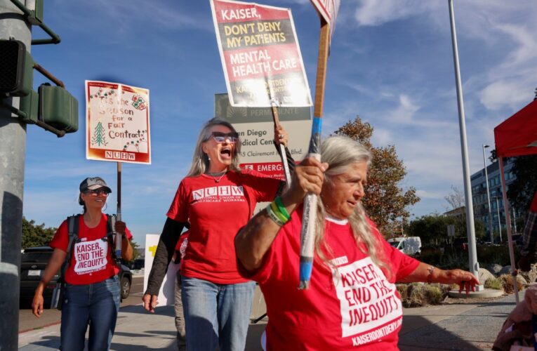 Kaiser mental health strike enters 10th week. ‘I haven’t had any  thoughts of giving up.’