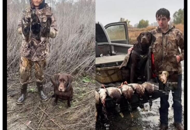 A kayak flips over during a duck-hunting trip and a boy dives in to save his brother. Both are missing