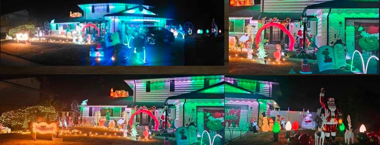 Corning home wins 2024 Tehama County Holiday Lights Contest