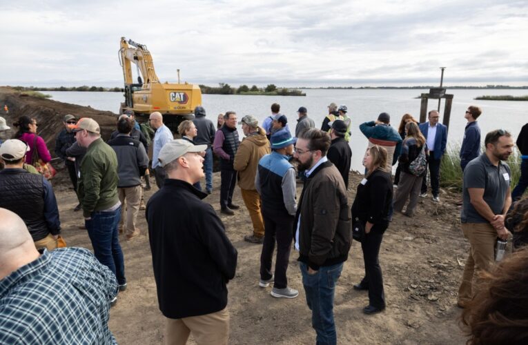 High tides and storms damage Solano County levees