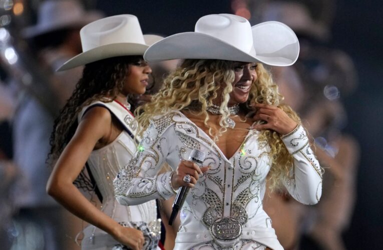 Beyoncé performs ‘Cowboy Carter’ hits live for first time at NFL Christmas Day game