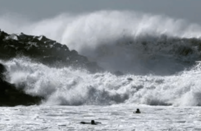 High surf to continue on the Southern California coast, fire weather in the mountains