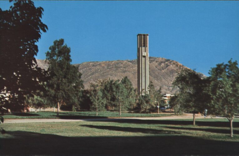 UCR’s bell tower will soon be 60 years old