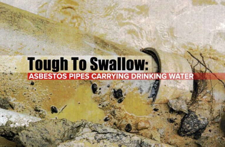 Crumbling asbestos pipes deliver drinking water. Should we be concerned about a cancer risk?