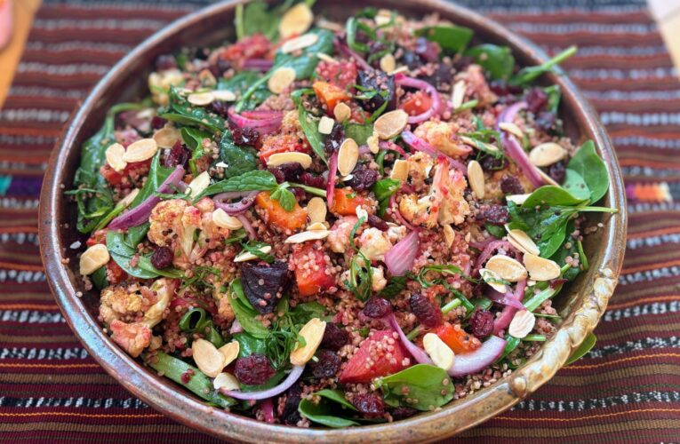 Quick Cook: A veggie quinoa salad for January’s healthy eating resolutions