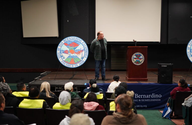 San Bernardino Seeks Volunteers for its Annual Homeless Point-In-Time Count on January 23