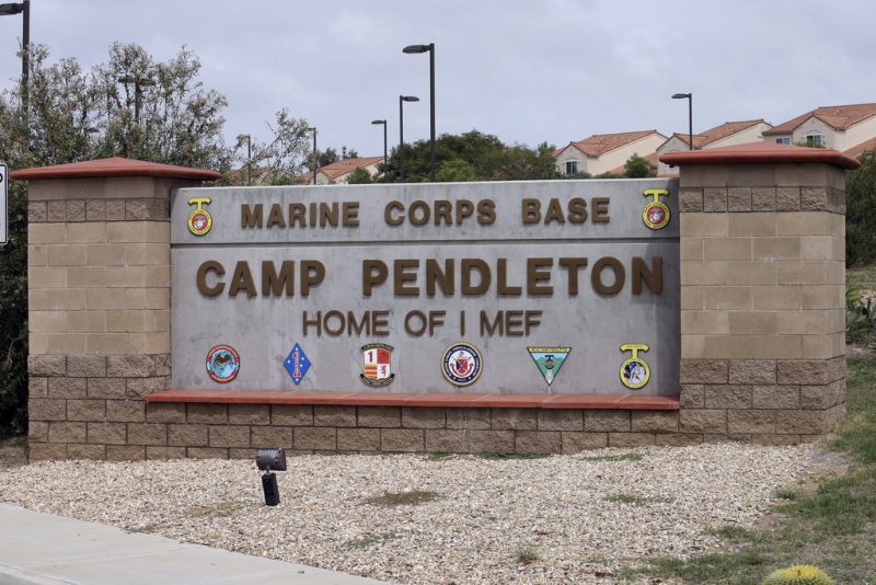 camp-pendleton,-naval-base-san-diego-heighten-gate-security,-but-why?