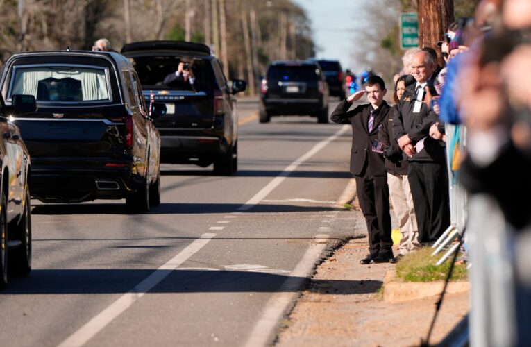 Jimmy Carter’s funeral begins by tracing 100 years from rural Georgia to the world stage