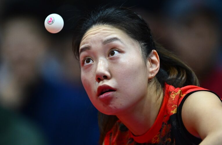 Bay Area Olympian Lily Zhang shows skills in Pleasanton table tennis tournament