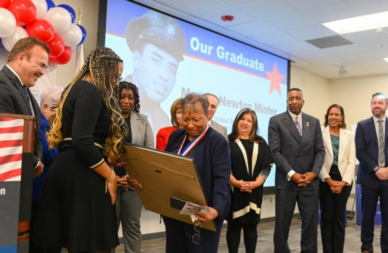 World War II Veteran Awarded High School Diploma