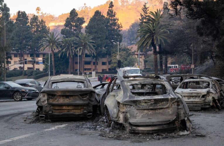 Burning Teslas, fried battery storage systems in Los Angeles add to toxic mix hindering wildfire cleanup