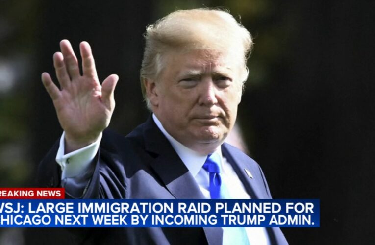 Post-inauguration ICE raids starting as soon as Tuesday, likely in Chicago, sources tell ABC News