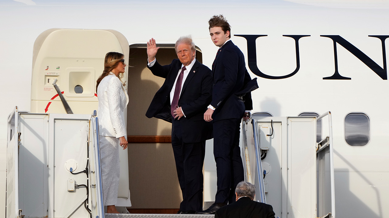 trump-arrives-in-washington-for-inaugural-celebrations-to-mark-his-return-to-power