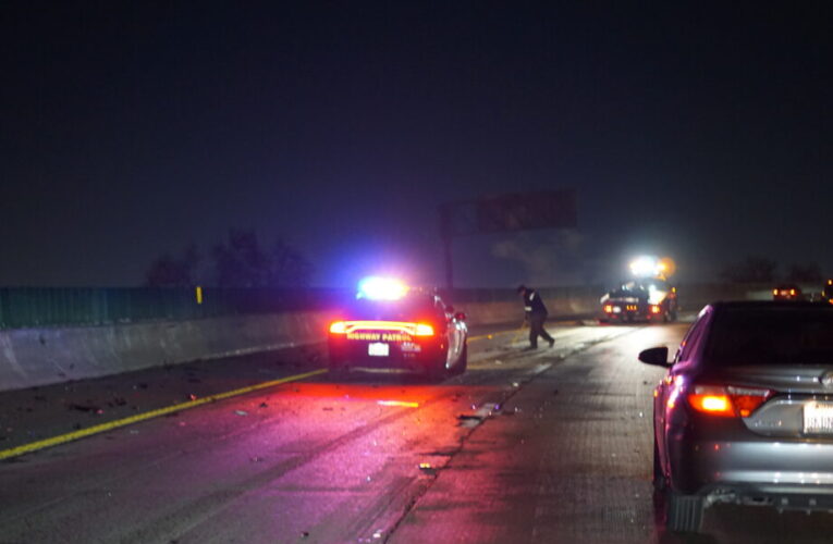 Motorcycle Collision Slows Traffic on Highway 99