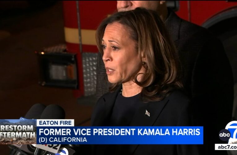 Joe Biden and Kamala Harris visit California following Trump’s inauguration