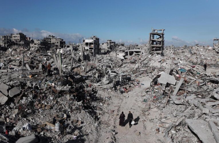 Palestinians confront a landscape of destruction in Gaza’s ‘ghost towns’