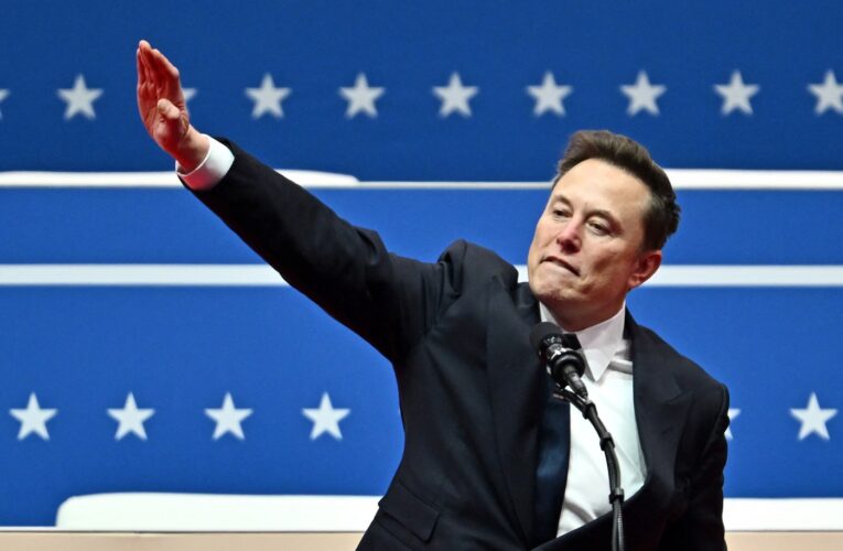 Musk’s straight-arm gesture embraced by right-wing extremists regardless of what he meant