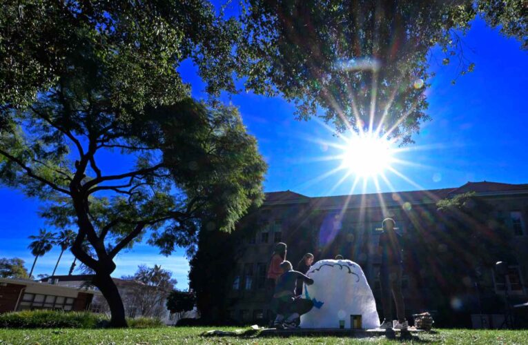 University of La Verne students salute Martin Luther King Jr.