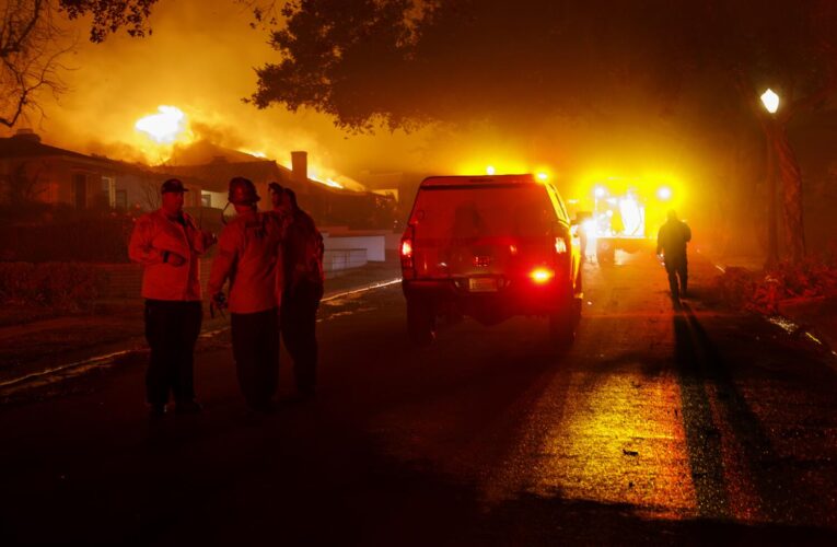 Southern California red flag warning extended to Thursday night