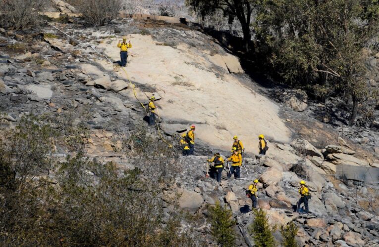 Wind-whipped fires keep San Diego region on edge, with more Santa Anas on the way